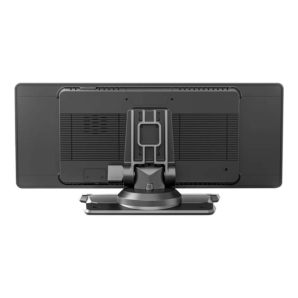 10.26-Inch Portable MP5 Multimedia Video Player with Android Auto, Wireless CarPlay, HD Rearview Camera, and Car Radio Functionality.
