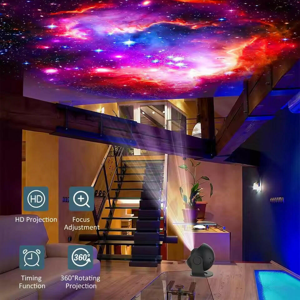 12 in 1 Star Projector Night Light 4K HD Planetarium Projector for Kids.