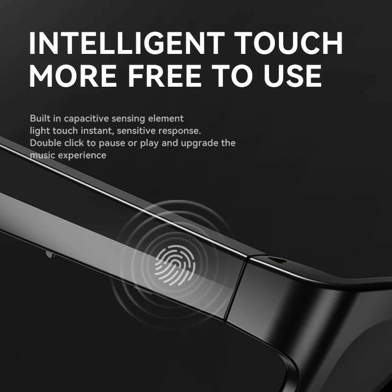 Smart Glasses Wireless Bluetooth 5.0 Music Sunglasses Earphone Outdoor Hands-Free Calling Music Polarized/Anti-Blue Eyeglasses.