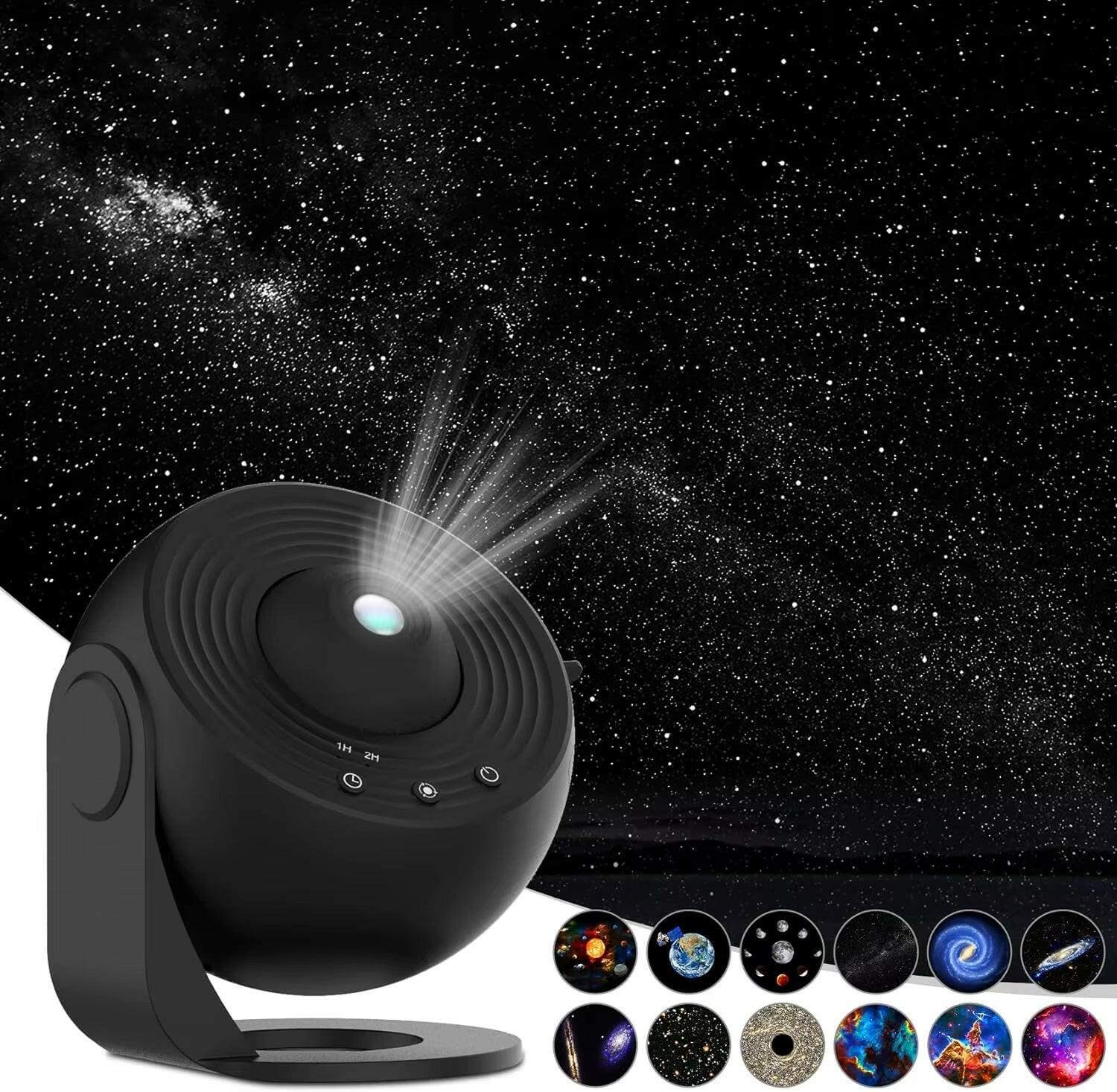 12 in 1 Star Projector Night Light 4K HD Planetarium Projector for Kids.