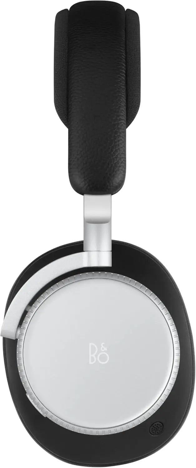 Beoplay H100 Premium Wireless Over-Ear Headphones with Active Noise Cancellation and Protective Carrying Case in Hourglass Sand.