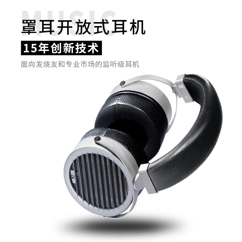 GOLDPLANAR GL850 High-Fidelity Head-Mounted Full-Frequency Pneumatic Flat-Panel Headset