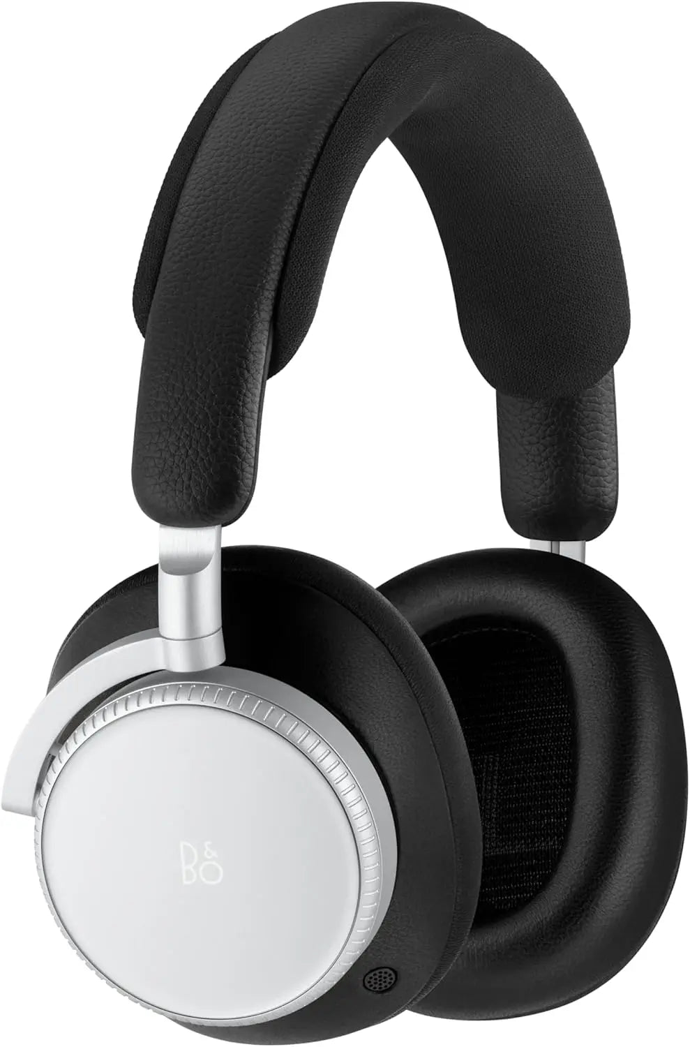 Beoplay H100 Premium Wireless Over-Ear Headphones with Active Noise Cancellation and Protective Carrying Case in Hourglass Sand.