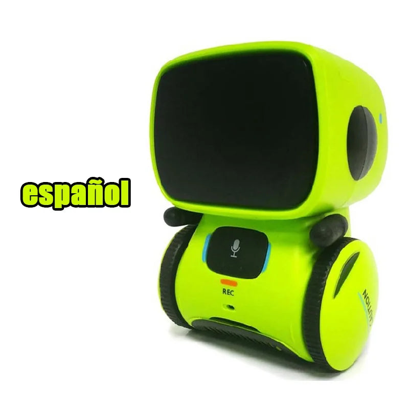 Interactive Voice-Controlled Smart Robot for Kids - Dance, Play Music, and Engage with Touch Commands - Perfect Birthday Gift for Ages 6-12.