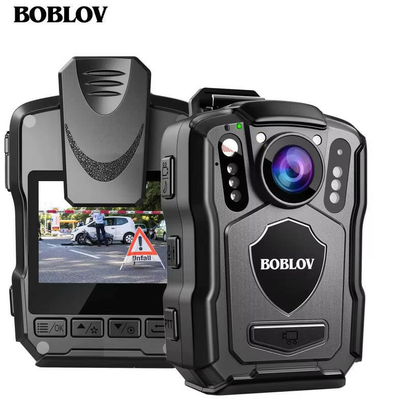 M5 Mini HD Body Camera with 4200mAh Battery, 15-Hour Recording Time, 1440P Resolution, 170° Wide Angle, and 128GB Storage Capacity.