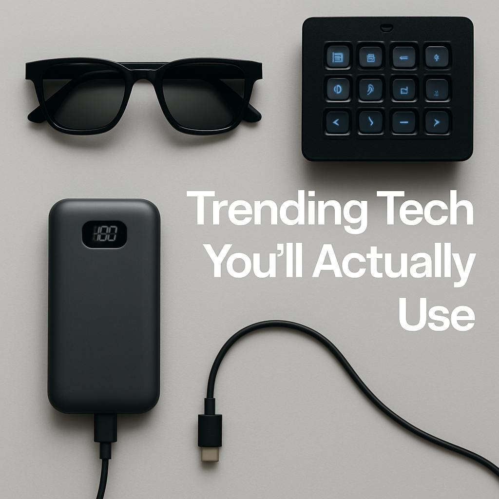 Trending Tech You'll Actually Use: August edition 2025