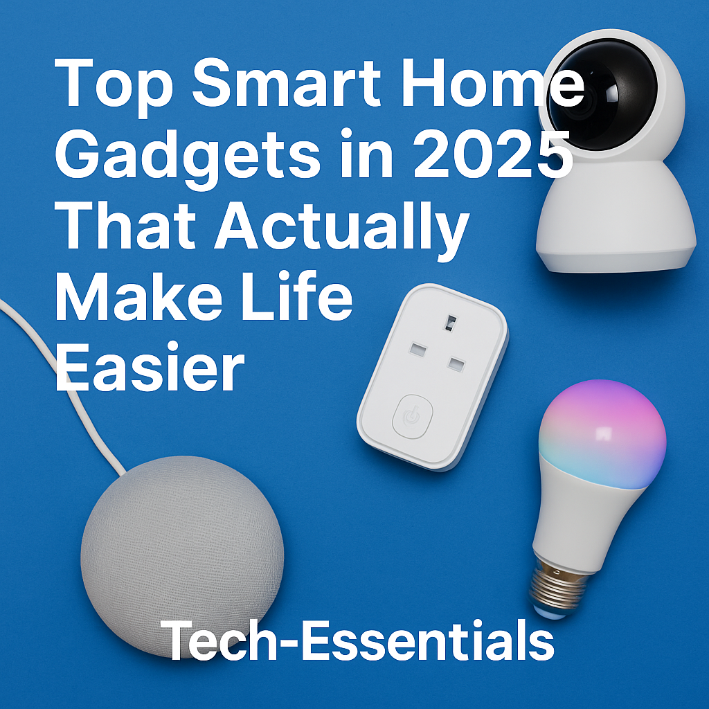 Smart Home Gadgets in 2025 That Actually Make Life Easier