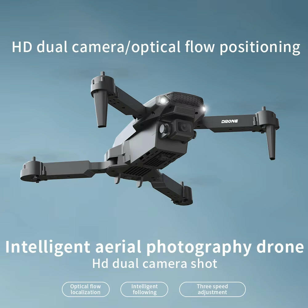 E88 Professional Wide Angle RC Drone with HD 4K Camera, Foldable Design.