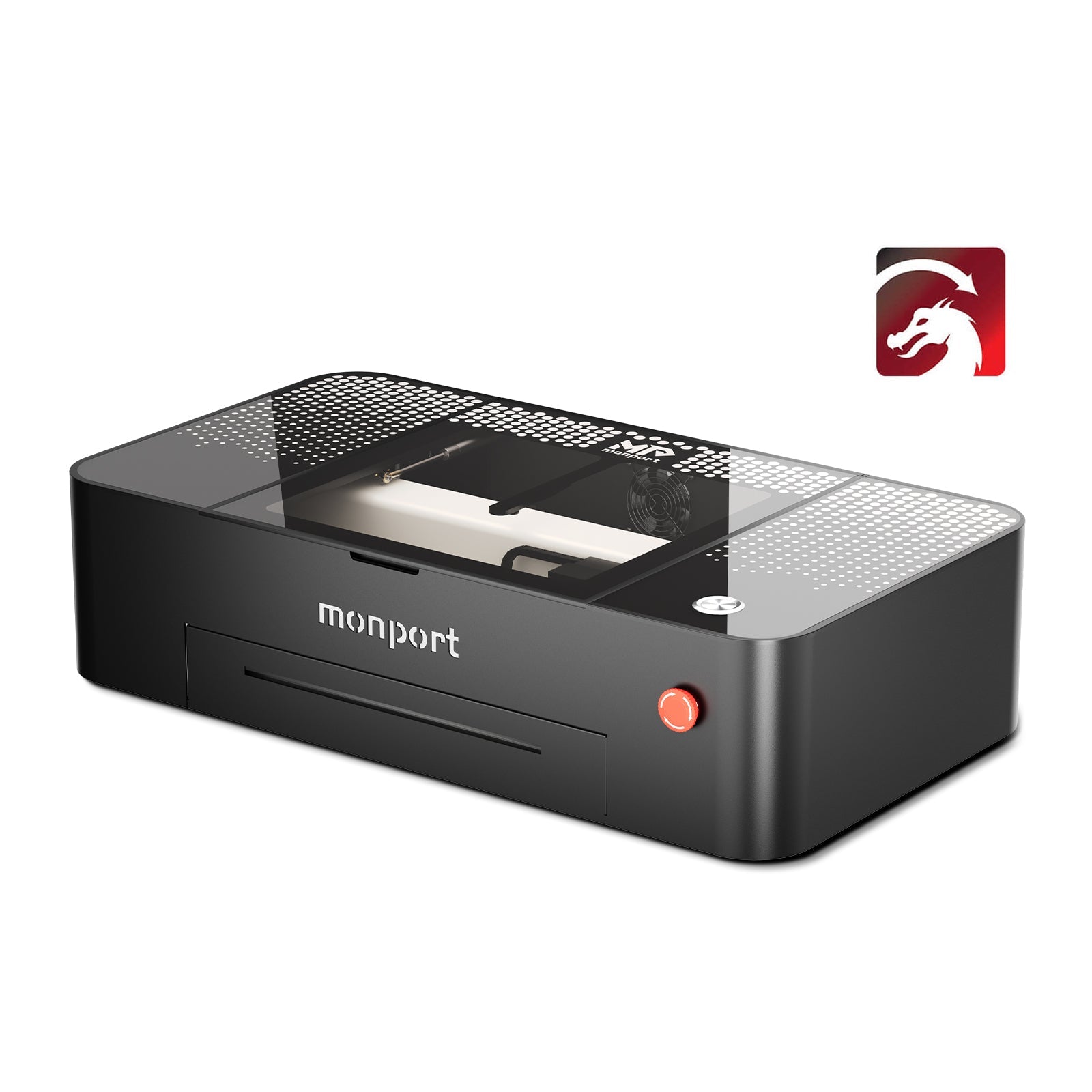 MONPORT ONYX 55W Desktop CO2 Laser Engraving Machine with Autofocus Feature