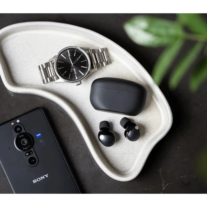 Sony WF-1000XM5 Wireless Bluetooth Earbuds: Premium Noise-Canceling Technology with Enhanced Bass and Crystal Clear Vocals