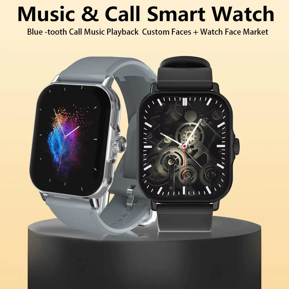 2024 Smartwatch for Men and Women - Full Touch Screen Fitness Tracker with Bluetooth Calling Function.