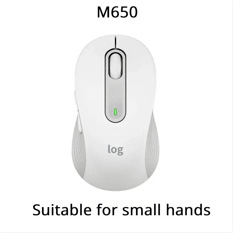 Logitech M650 M650L Wireless Bluetooth Silent Mouse with Advanced Optical Sensor and Programmable Buttons for Office and Laptop Use