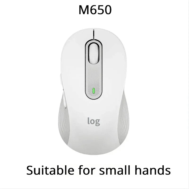 Logitech M650 M650L Wireless Bluetooth Silent Mouse with Advanced Optical Sensor and Programmable Buttons for Office and Laptop Use
