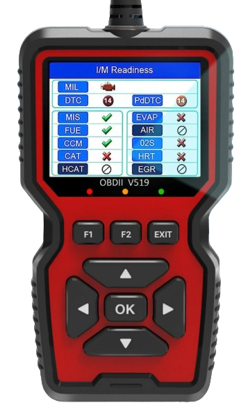 Professional OBD2 Scanner with Live Data for Comprehensive Vehicle Diagnostics and Check Engine Light Analysis.
