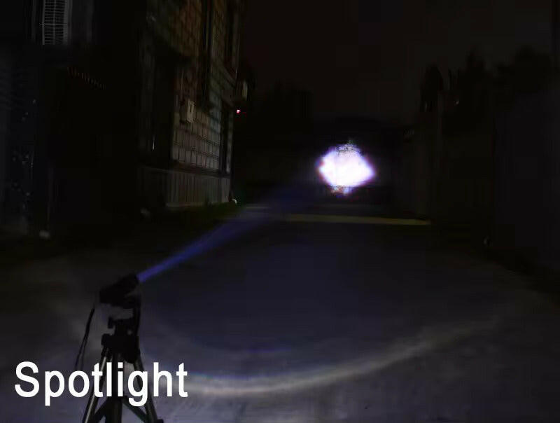 ZK30 Portable Powerful LED Lamp T6 Flashlight Linterna Torch Uses 18650 Chargeable Battery Outdoor Camping Tactics Flash Light.