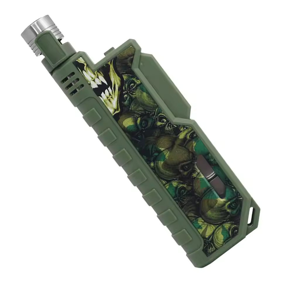 Dual Arc Plasma Waterproof Lighter Watch Transparent Rechargeable USB Flashlight Windproof Lighter 