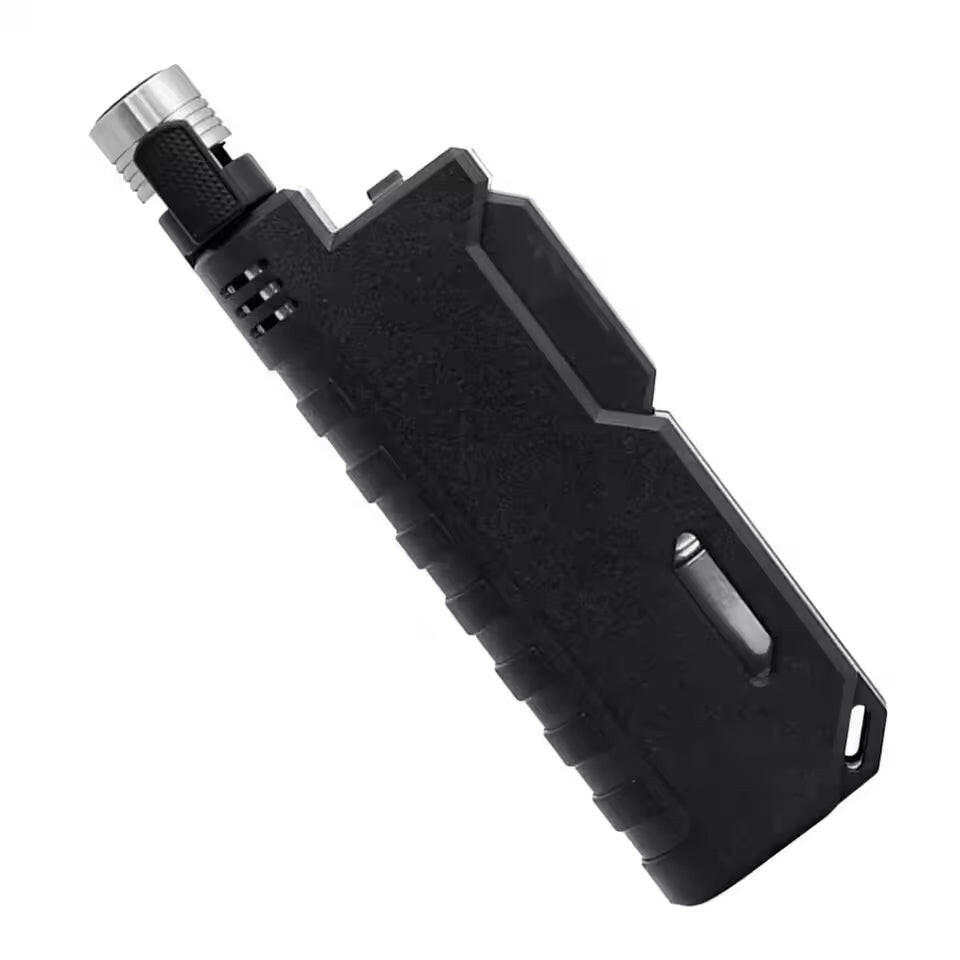 Dual Arc Plasma Waterproof Lighter Watch Transparent Rechargeable USB Flashlight Windproof Lighter 