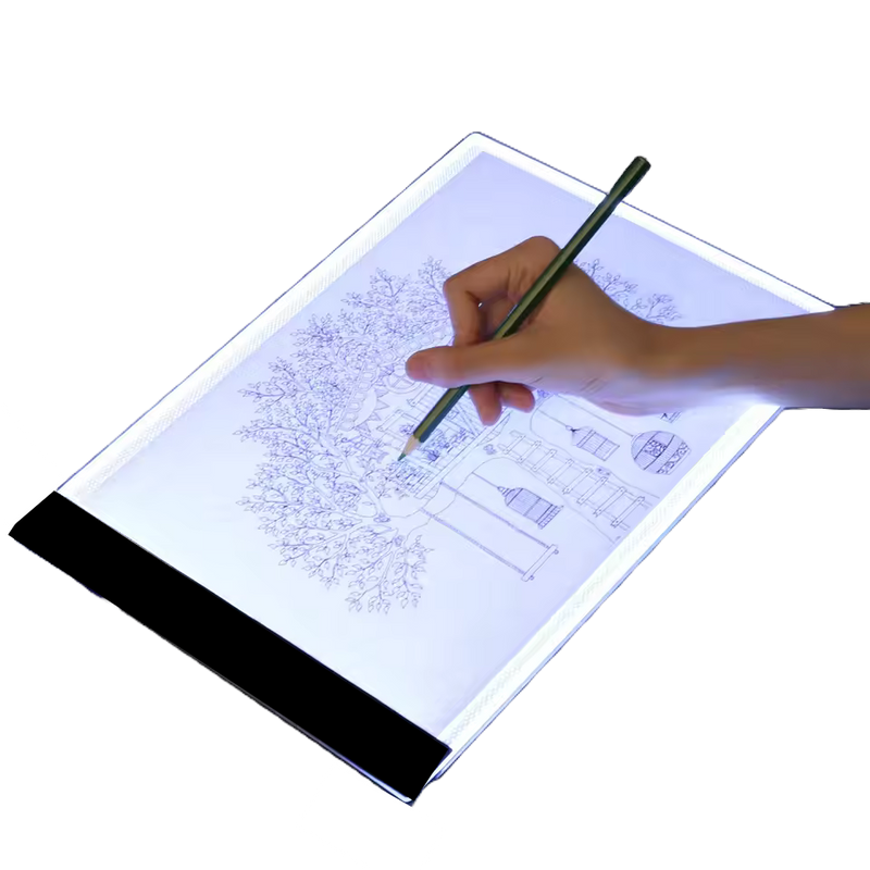 Dimmable LED Drawing and Copy Pad Board for Children - A3/A4/A5 Sizes, Educational Creative Gift for Kids