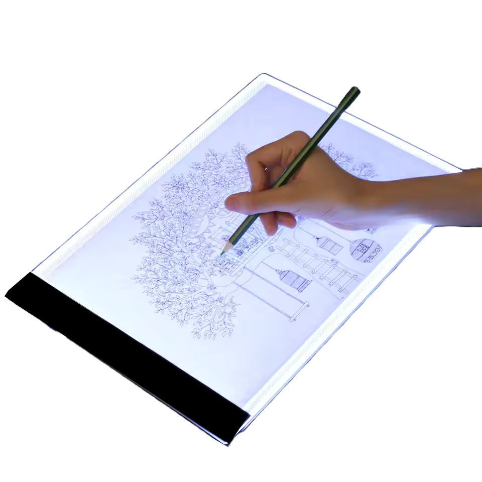 Dimmable LED Drawing and Copy Pad Board for Children - A3/A4/A5 Sizes, Educational Creative Gift for Kids