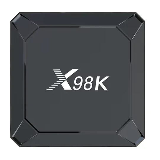 X98K Android 13 Smart TV Box with 8K Resolution, Dual Wi-Fi, and Bluetooth 5.0.