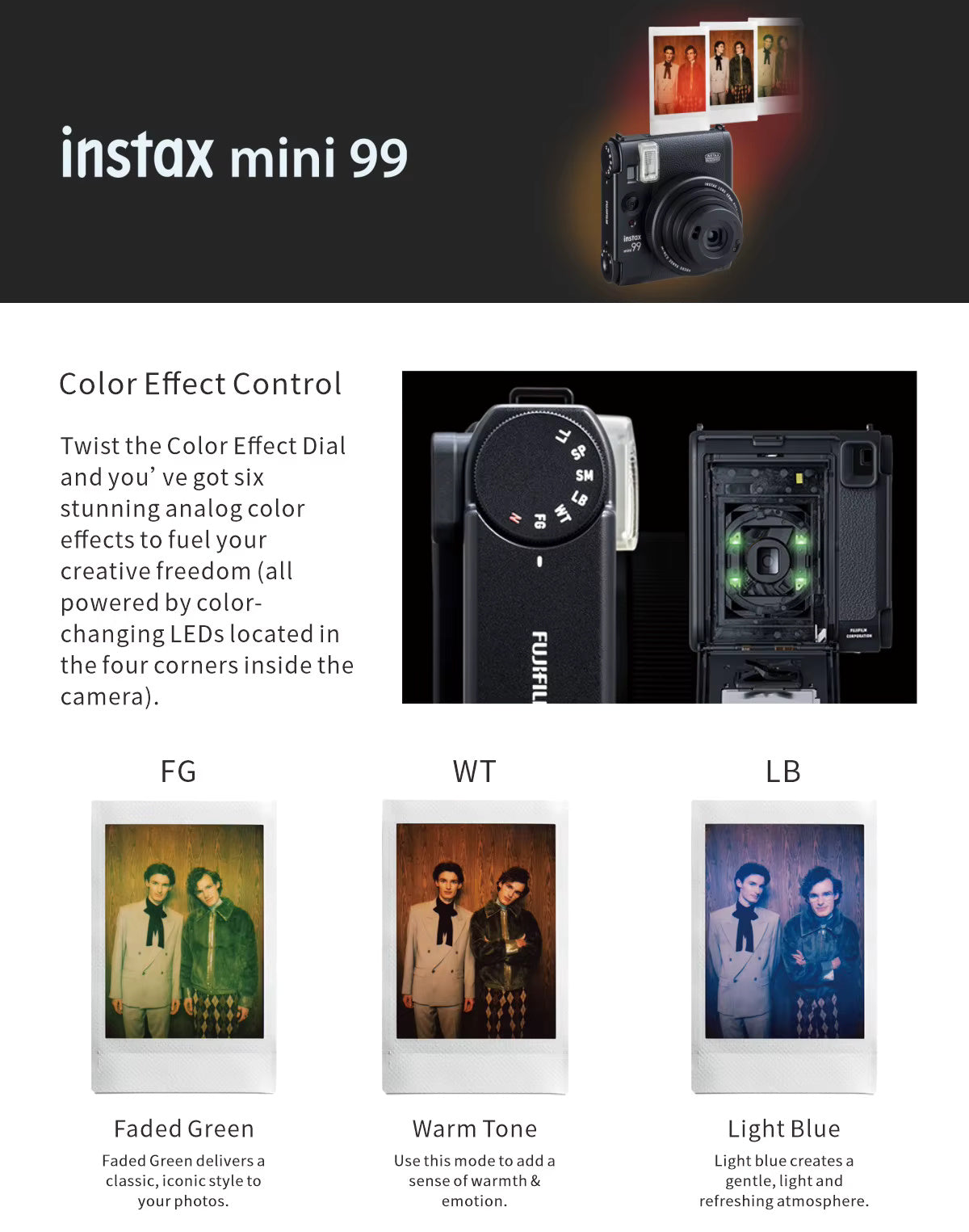 Genuine Instax Mini 99 Instant Photo Camera with Film