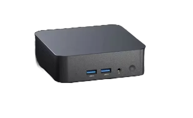 Windows 11 Mini PC with Intel Core i9-8950HK, 16GB RAM, 1/2TB SSD, Bluetooth 5.2, Wi-Fi 6, and 1000M Ethernet.