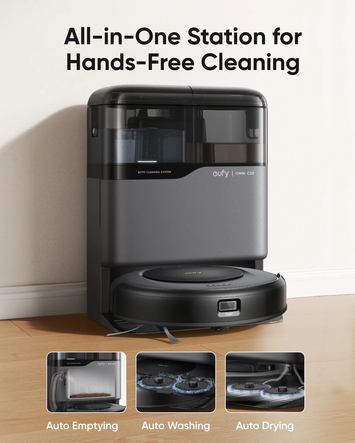 Eufy Omni C20 Robot Vacuum Cleaner