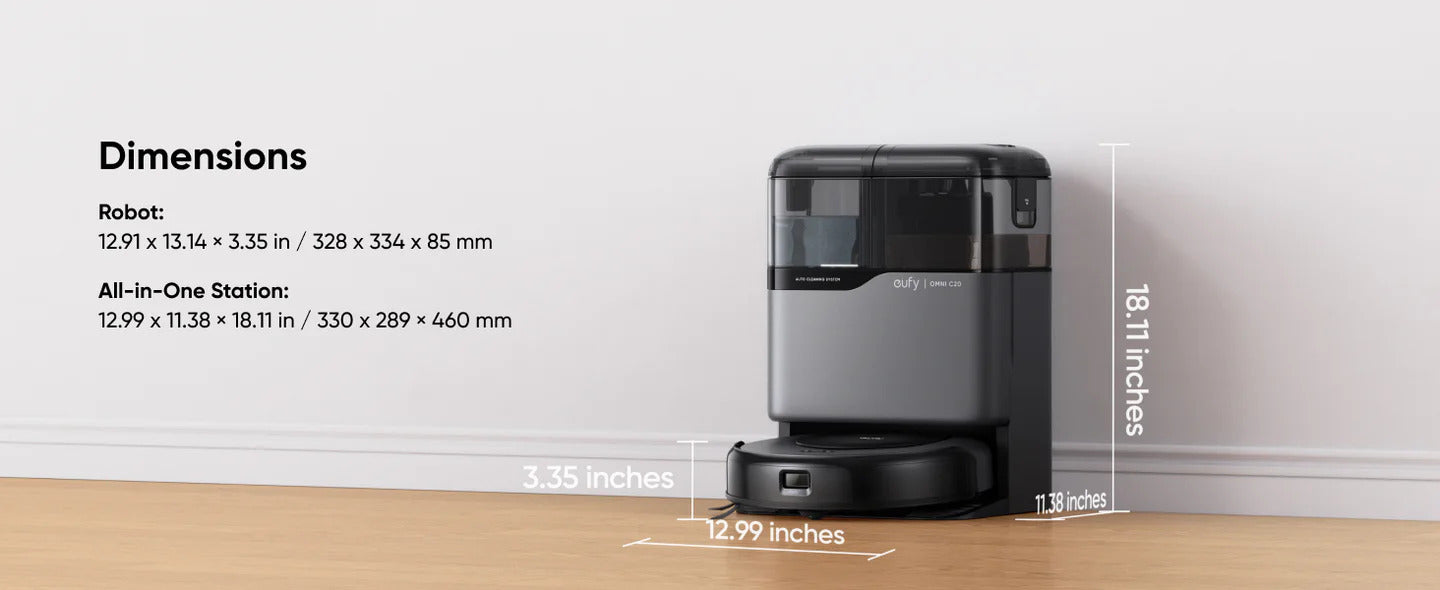 Eufy Omni C20 Robot Vacuum Cleaner