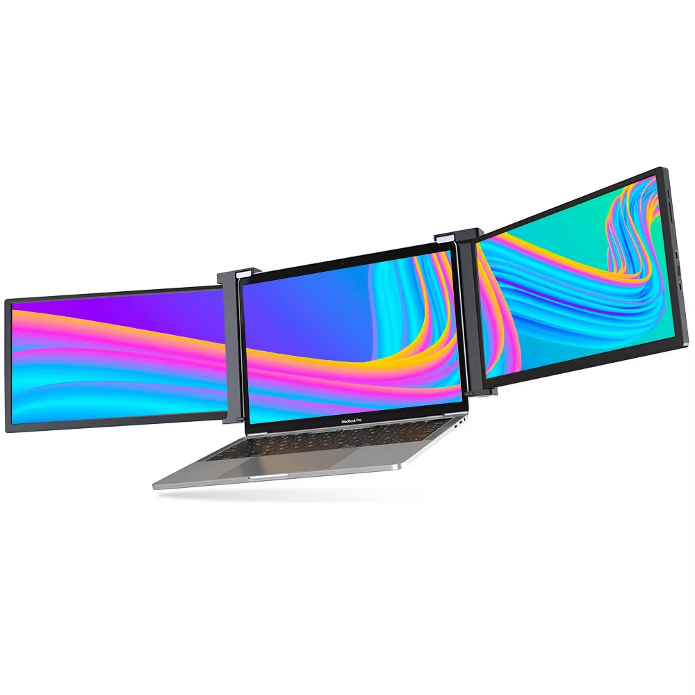 UPERFECT Ustation Z 14-Inch Tri-Screen Laptop Monitor Extender
