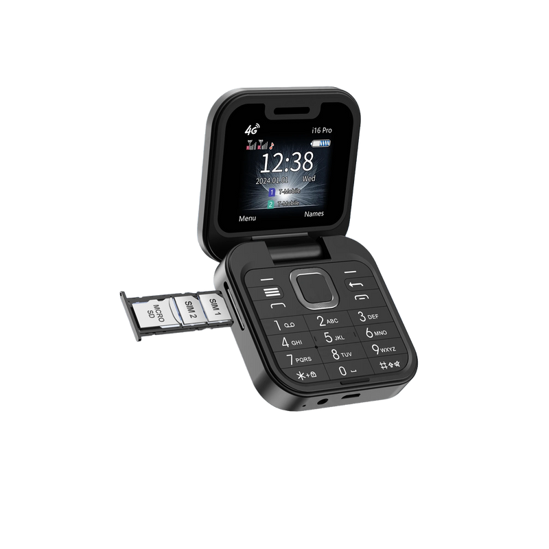 SERVO I16 Pro 4G LTE Mini Flip Phone