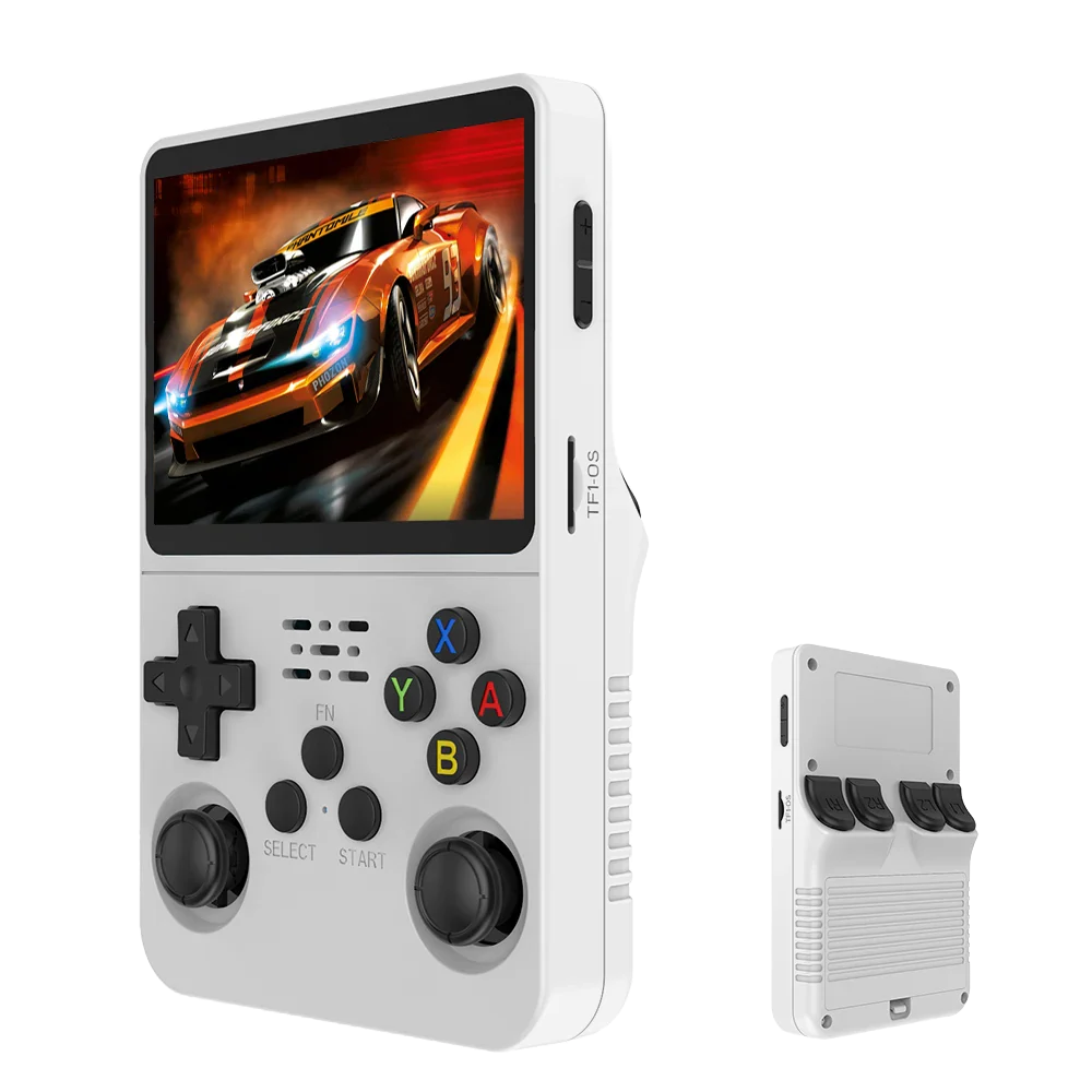 BOYHOM R36S Retro Handheld Gaming Console – Linux System, 3.5″ IPS Display