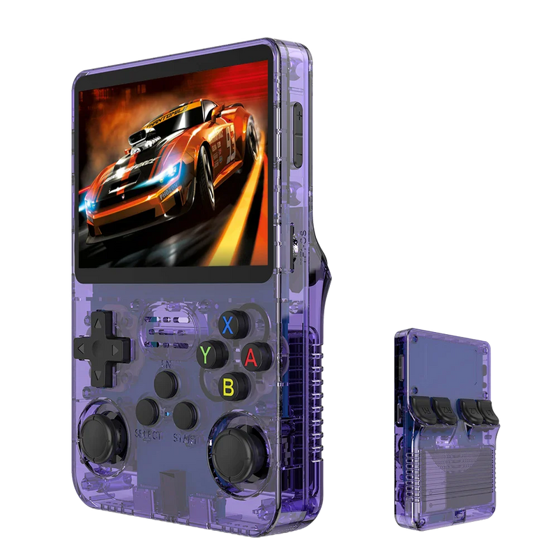 BOYHOM R36S Retro Handheld Gaming Console – Linux System, 3.5″ IPS Display