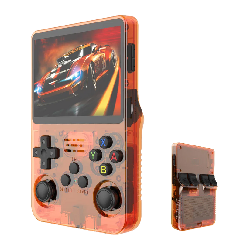 BOYHOM R36S Retro Handheld Gaming Console – Linux System, 3.5″ IPS Display