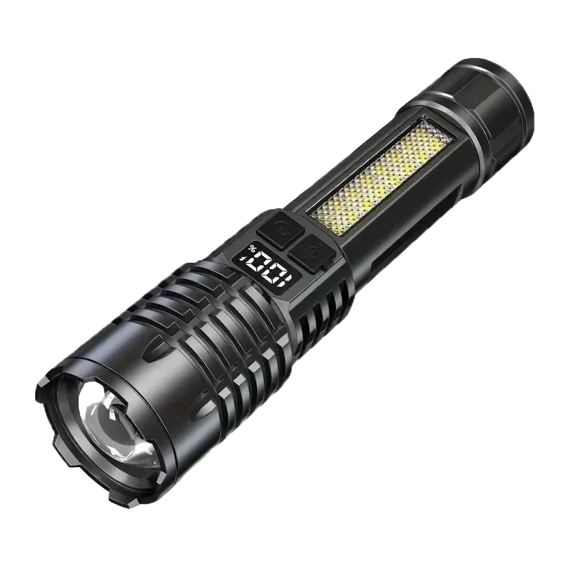 TYPE-C Rechargeable COB LED Flashlight