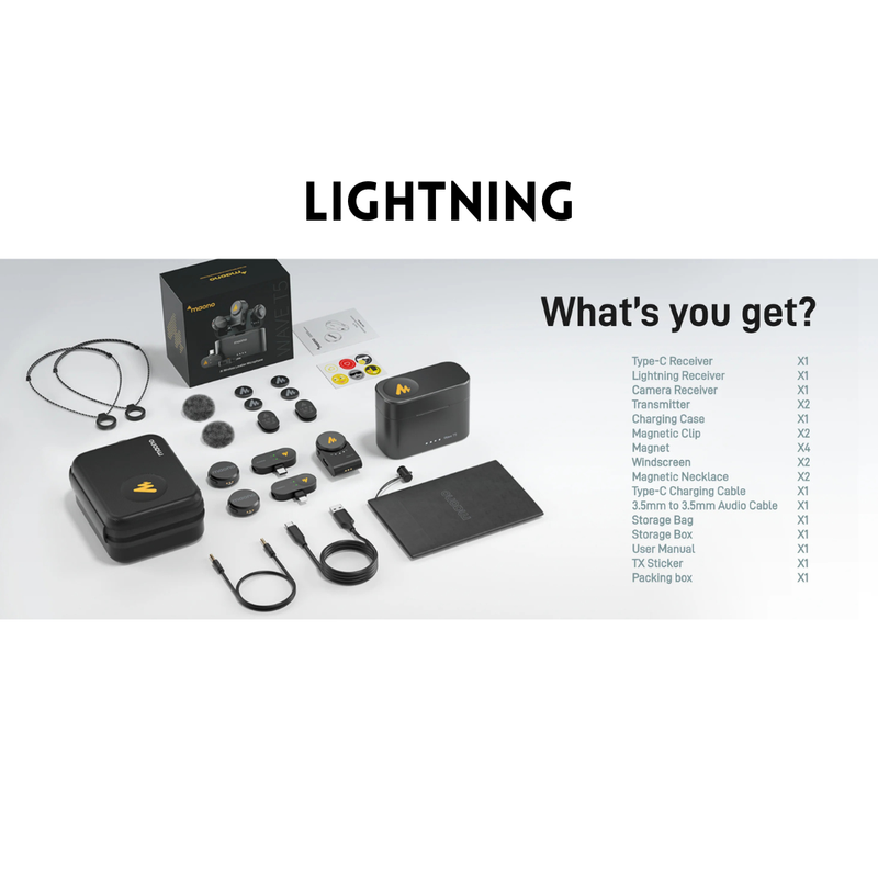 Maono Wave T5 Wireless Lapel Microphone