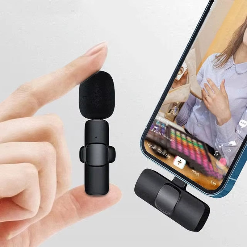 KEKAXI Portable Wireless Lapel Microphone