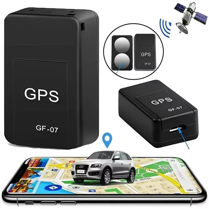 GPS Locator GF-07: Compact and Accurate Vehicle Tracking Device with Easy Installation and Remote Positioning