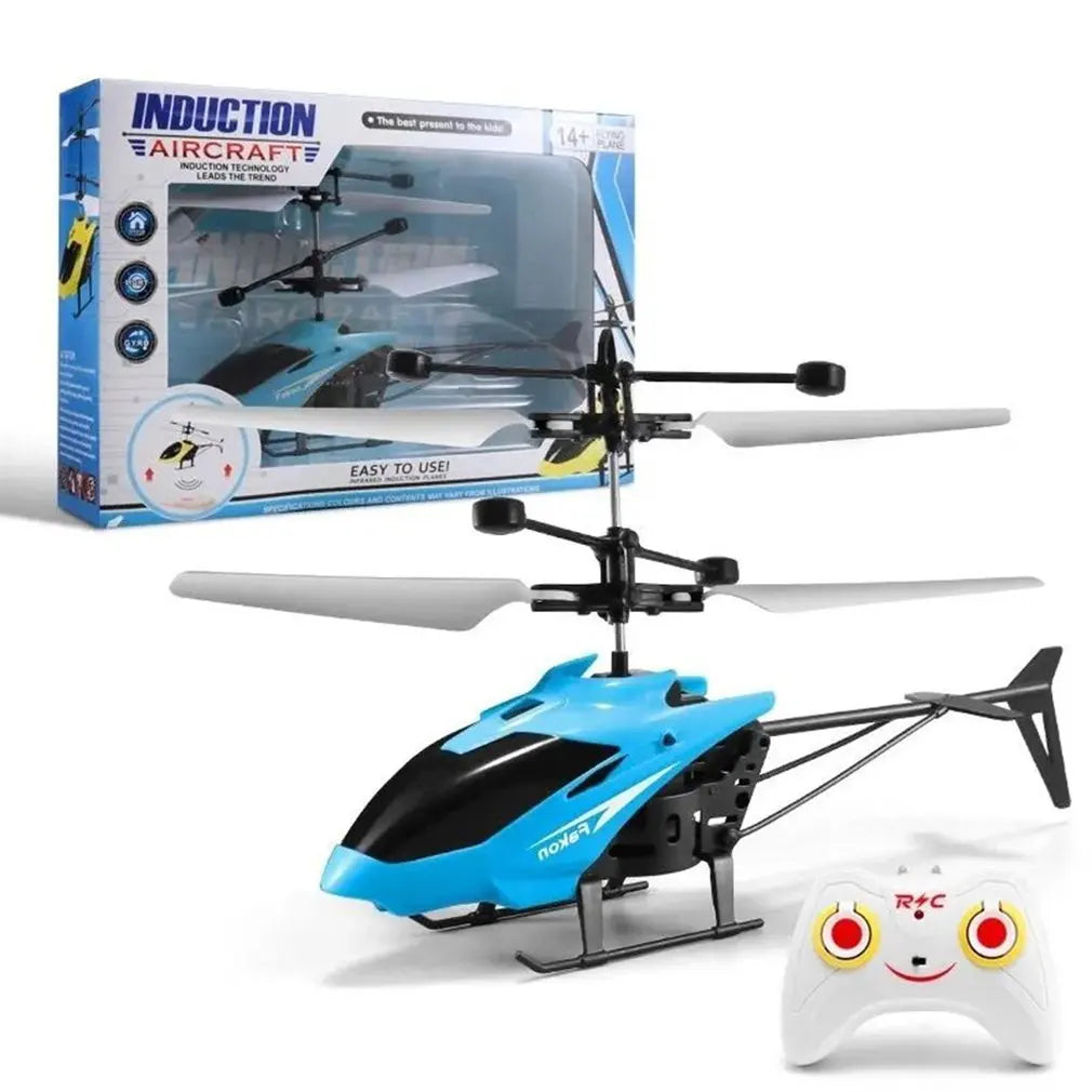 Exciting Mini Remote Control Helicopter Drone with Vibrant Flashing Lights for Kids.