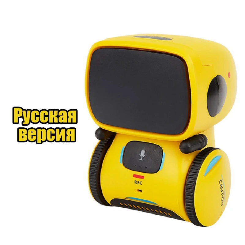 Interactive Voice-Controlled Smart Robot for Kids - Dance, Play Music, and Engage with Touch Commands - Perfect Birthday Gift for Ages 6-12.