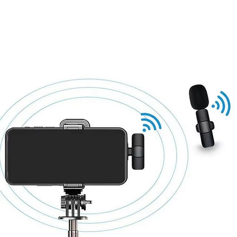 KEKAXI Portable Wireless Lapel Microphone