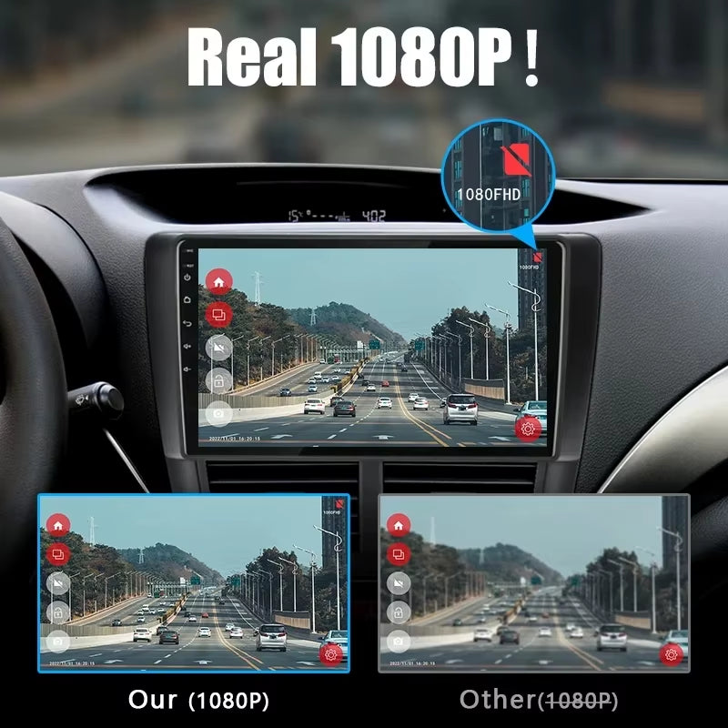 Dash Cam for Cars WIFI Car DVR 1080P Video Recorder ADAS for Android Multimedia Version Car Camera Black Box USB Car Accessories