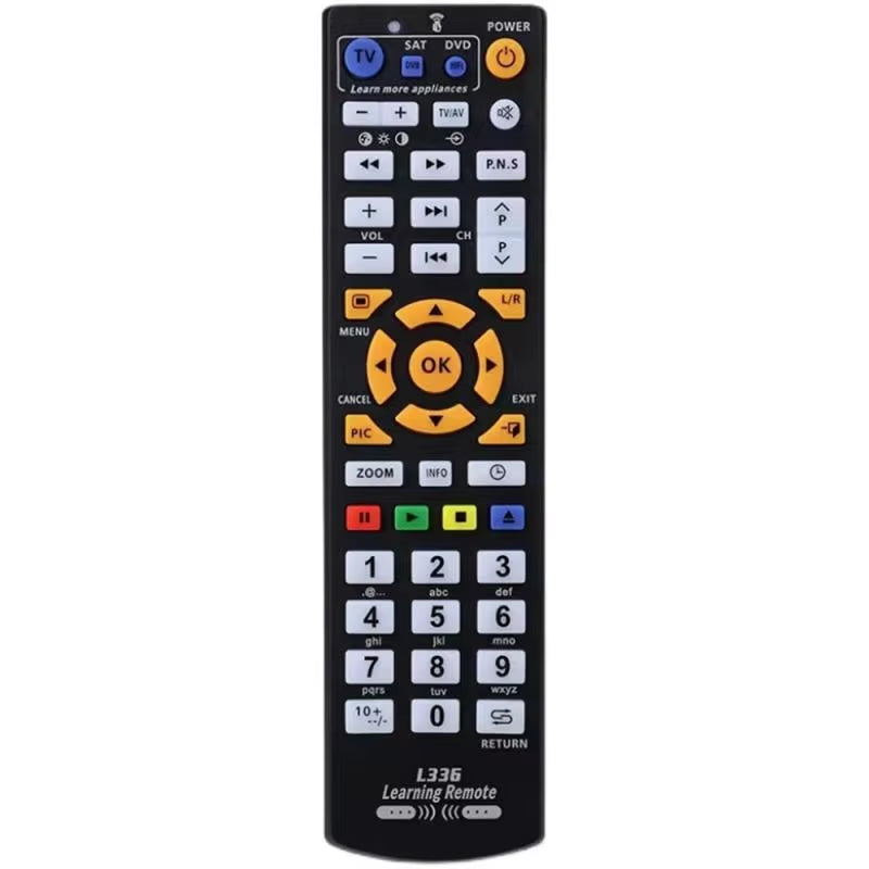 Kebidumei Wireless Universal Smart IR Remote Control Controllers with Learning Function for TV STB DVD SAT DVB HIFI TV BOX L336