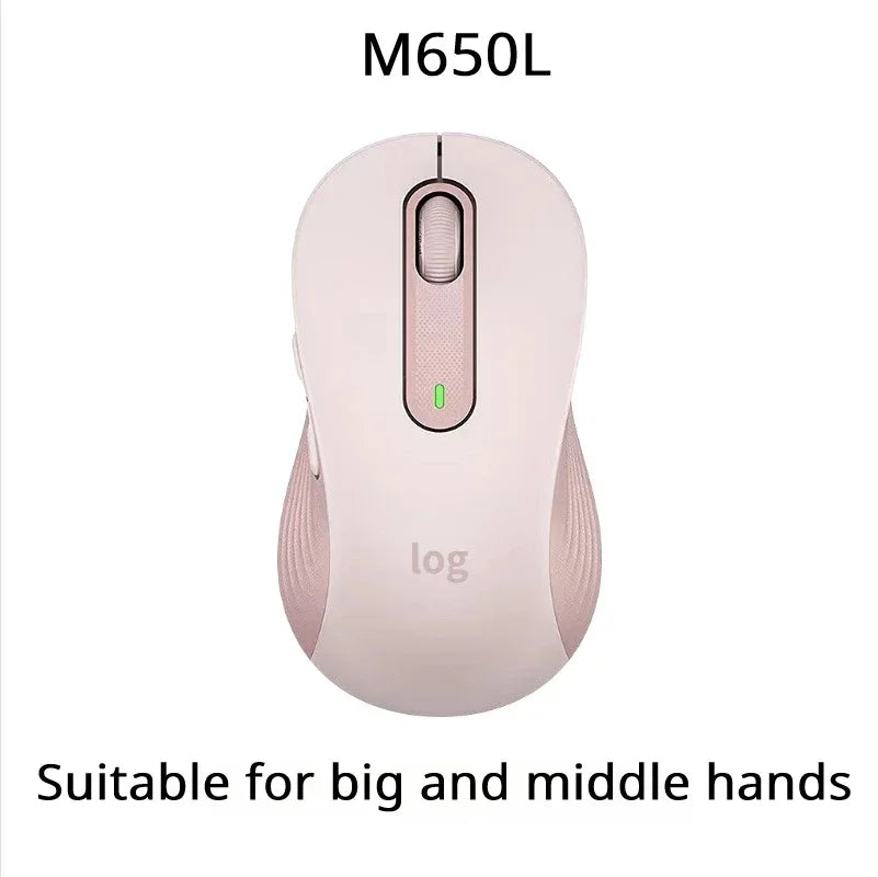 Logitech M650 M650L Wireless Bluetooth Silent Mouse with Advanced Optical Sensor and Programmable Buttons for Office and Laptop Use
