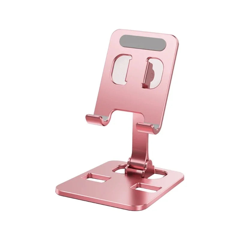 Universal Aluminum Alloy Foldable Desk Phone and Tablet Holder Stand