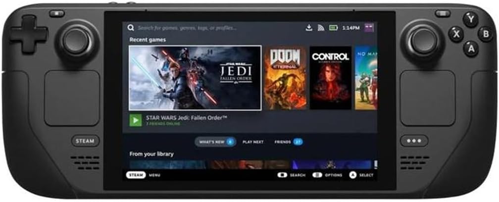 VALVE Steam Deck OLED 1TB SSD + 16GB RAM (International Version) - 7.4" Inch, 90Hz, 1280 X 800Px, Steamos 3.0, Handheld Gaming Console