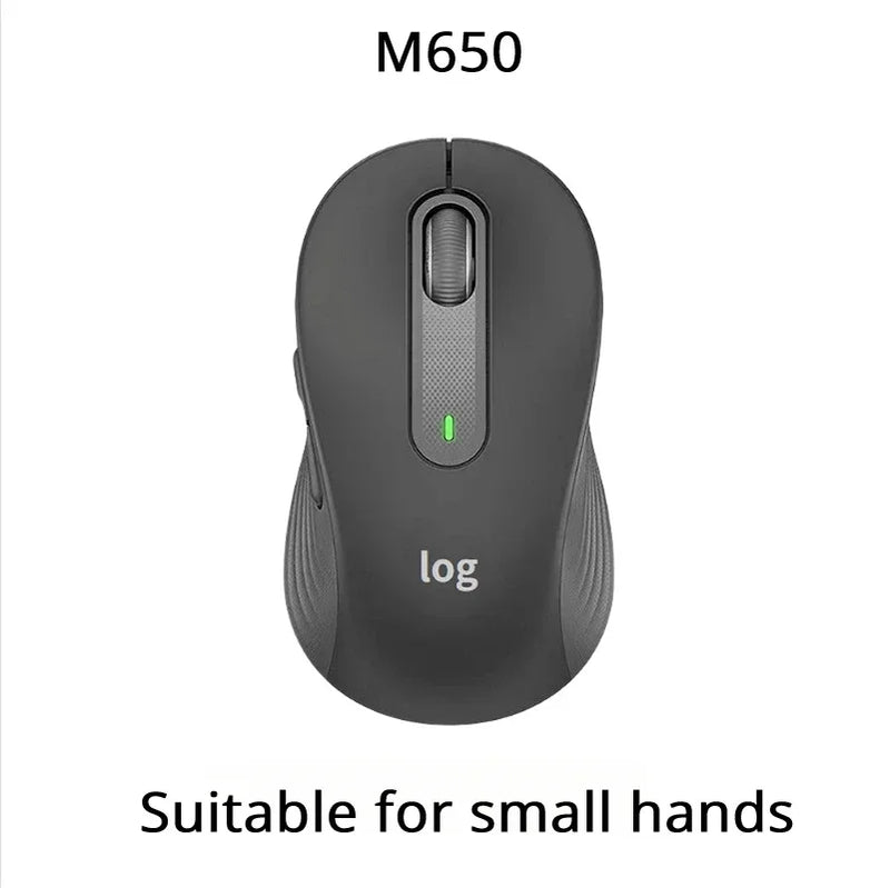 Logitech M650 M650L Wireless Bluetooth Silent Mouse with Advanced Optical Sensor and Programmable Buttons for Office and Laptop Use