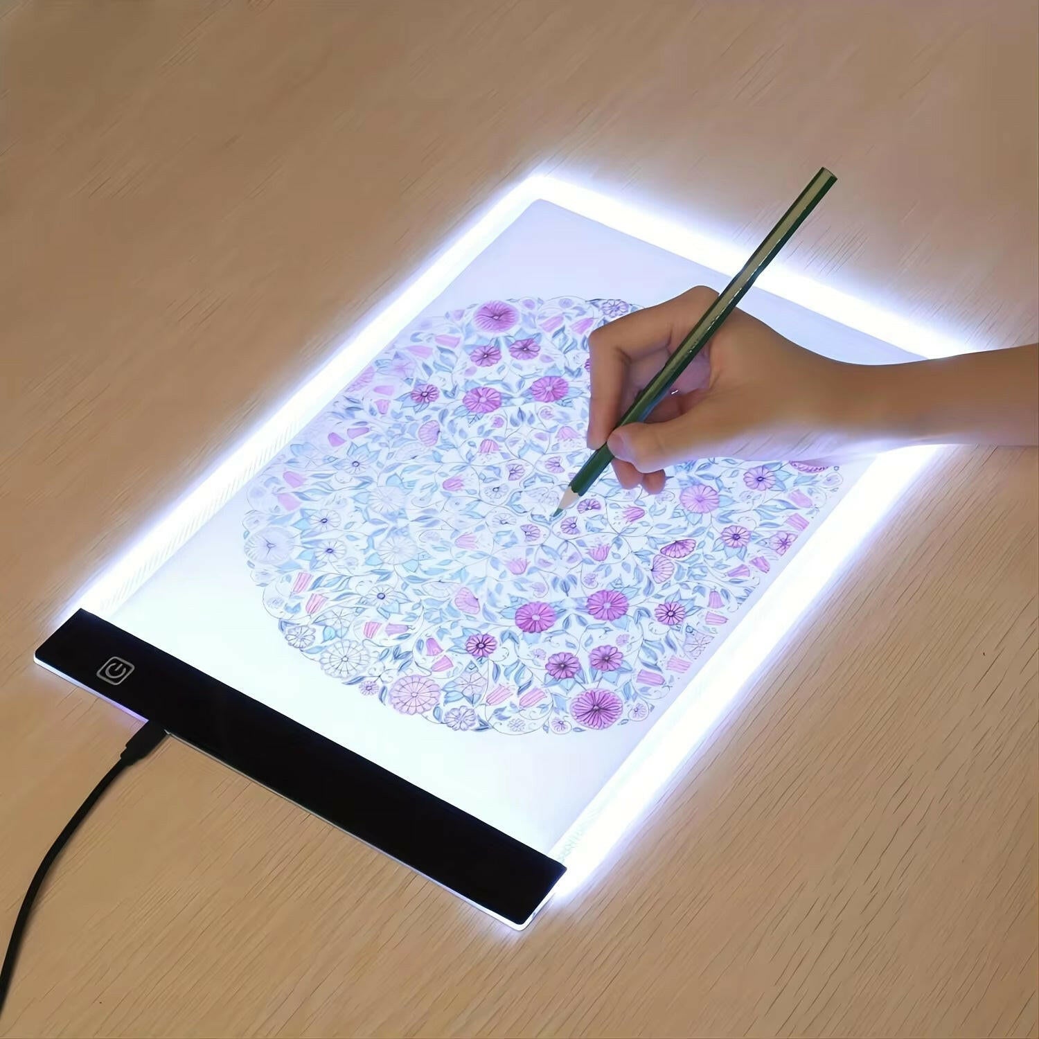 Dimmable LED Drawing and Copy Pad Board for Children - A3/A4/A5 Sizes, Educational Creative Gift for Kids.