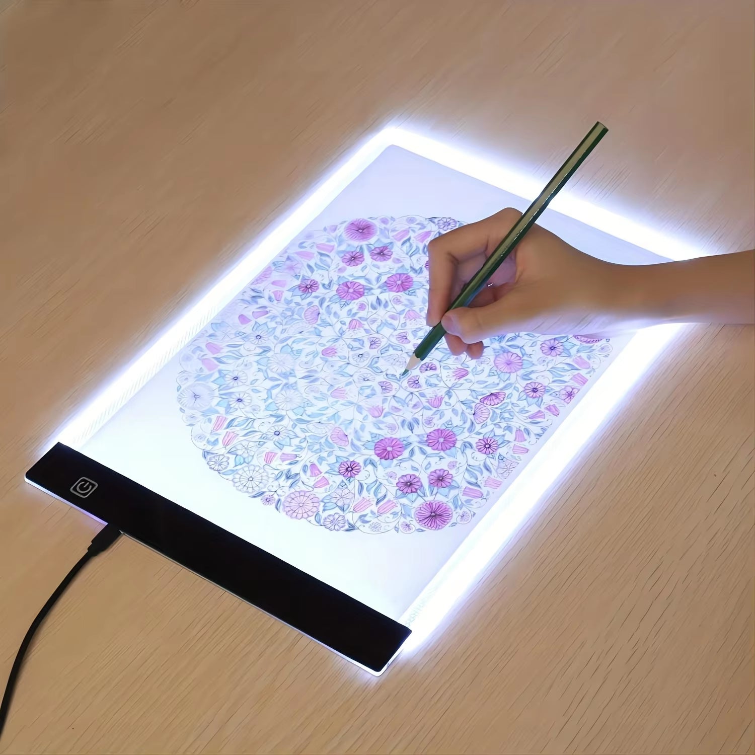 Dimmable LED Drawing and Copy Pad Board for Children - A3/A4/A5 Sizes, Educational Creative Gift for Kids