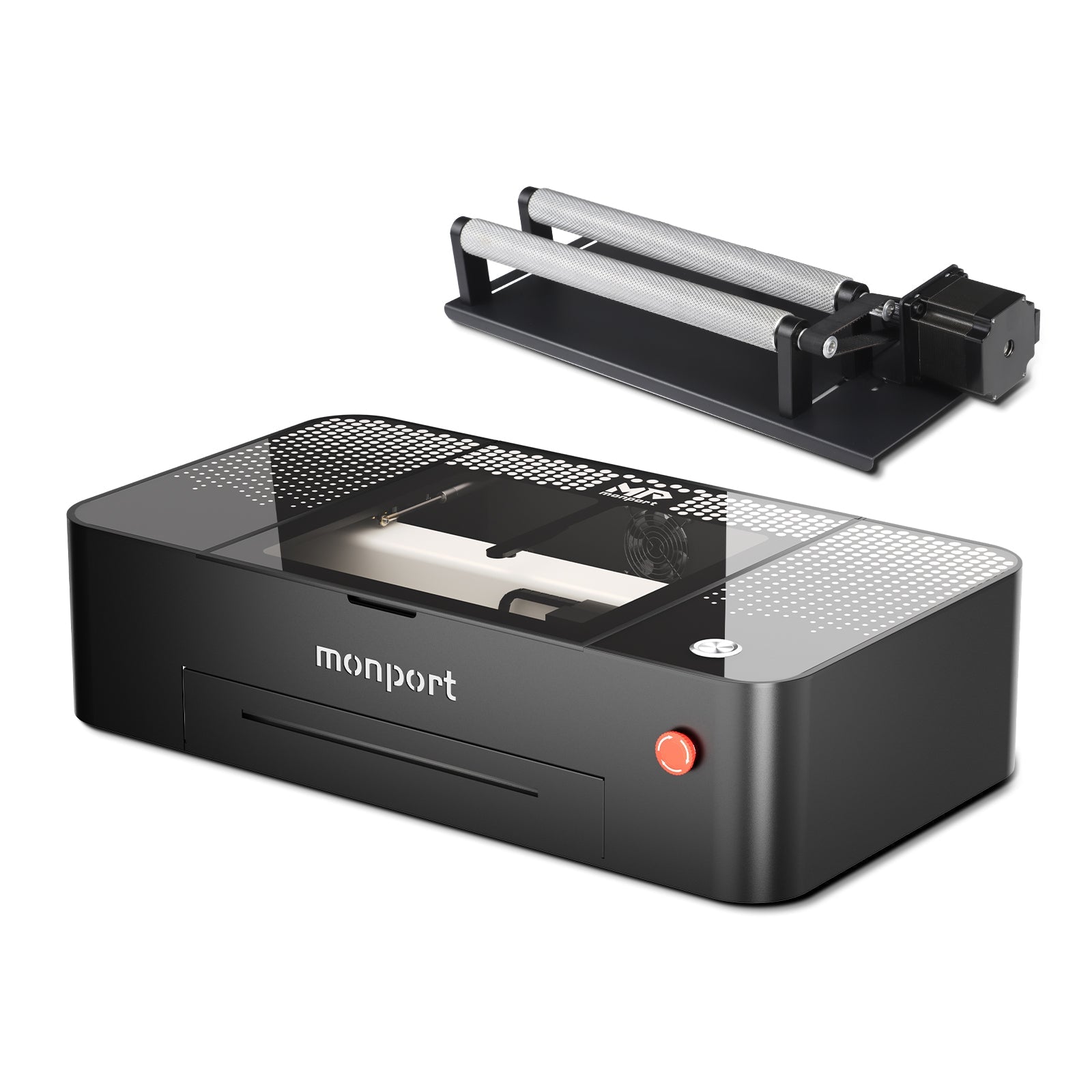 MONPORT ONYX 55W Desktop CO2 Laser Engraving Machine with Autofocus Feature