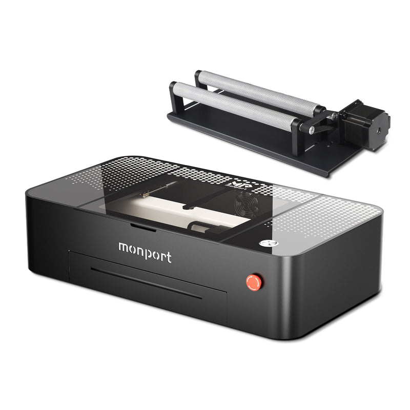 MONPORT ONYX 55W Desktop CO2 Laser Engraving Machine with Autofocus Feature